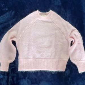 Sezane pink Alberto sweater